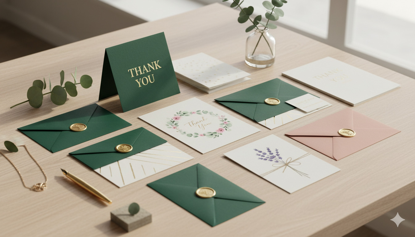 Thank you card collection