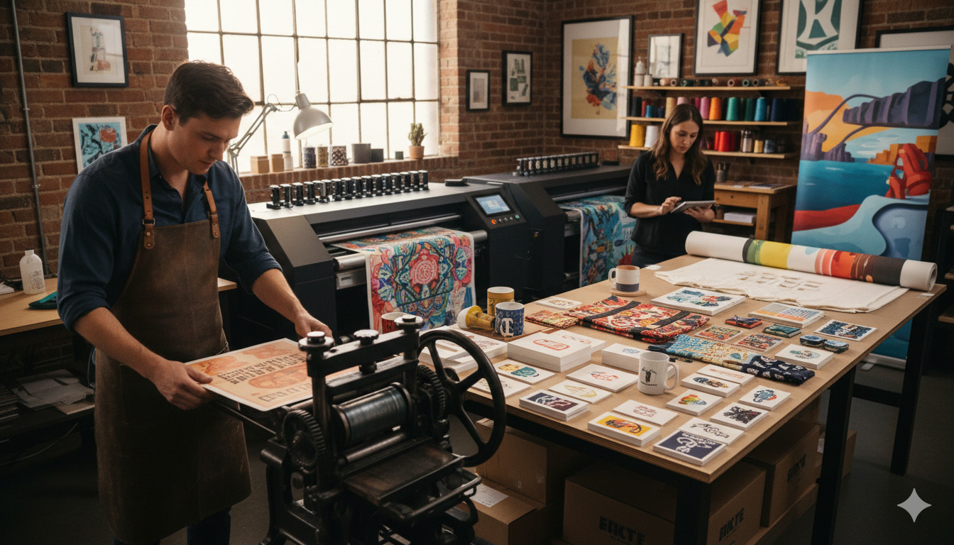 Custom printing techniques